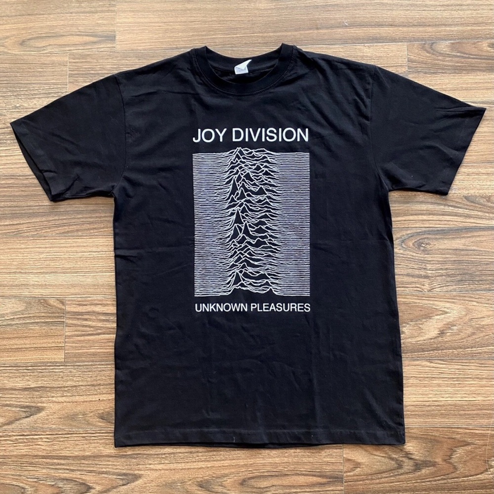 *SOLD* NWOT NEW JOY DIVISION Unknown Pleasures 80s New Wave T-Shirt Large